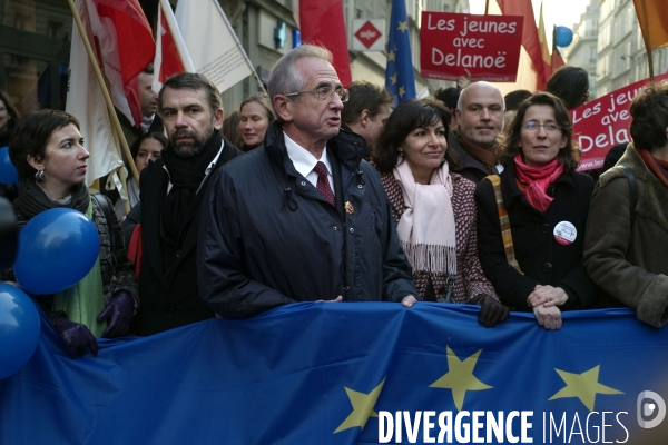 Les europeens avec   bertrand delanoe  .