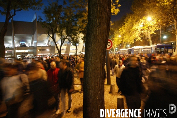 Sortie du match om contre le psg.