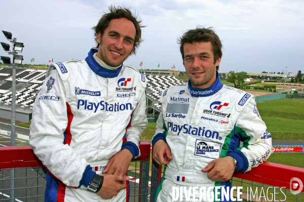 Franck MONTAGNY : Un pilote français au départ du GP d Europe de Formule un, au Nurburgring.