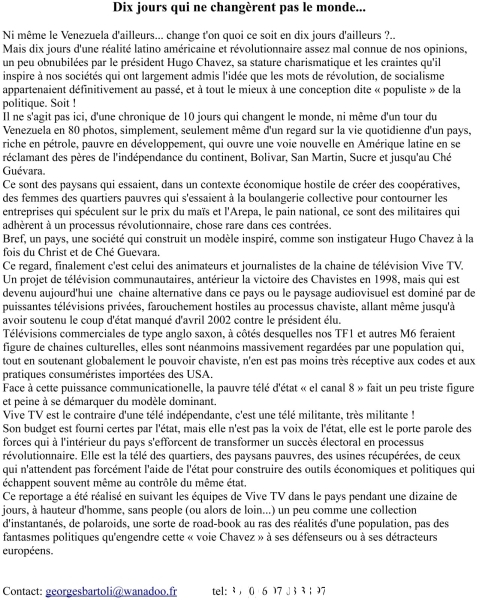 10 jours qui ne changèrent pas le Monde...
