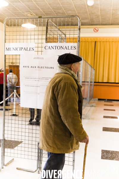 Elections municipales et cantonales en milieu rural.