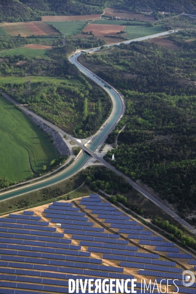 Parc solaire photovoltaique de Vinon-sur-Verdon