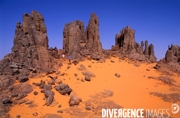 Sahara Algerien, Trek avec les Touaregs du Tassili n Ajjers