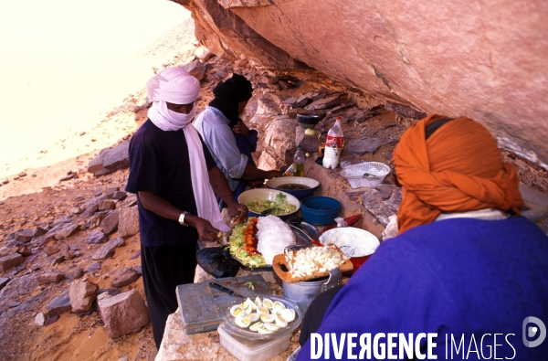 Sahara Algerien, Trek avec les Touaregs du Tassili n Ajjers