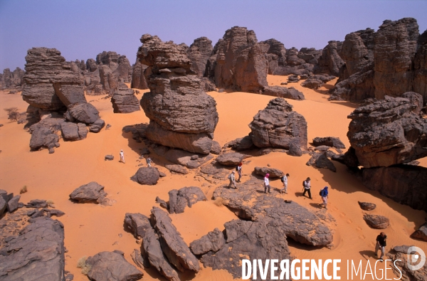 Sahara Algerien, Trek avec les Touaregs du Tassili n Ajjers