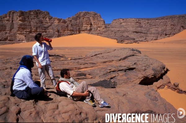 Sahara Algerien, Trek avec les Touaregs du Tassili n Ajjers