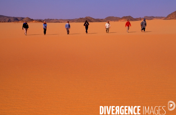 Sahara Algerien, Trek avec les Touaregs du Tassili n Ajjers