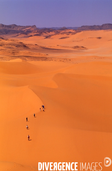 Sahara Algerien, Trek avec les Touaregs du Tassili n Ajjers