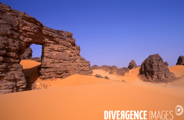 Sahara Algerien, Trek avec les Touaregs du Tassili n Ajjers