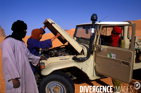 Sahara Algerien, Trek avec les Touaregs du Tassili n Ajjers