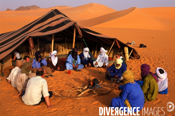 Sahara Algerien, Trek avec les Touaregs du Tassili n Ajjers