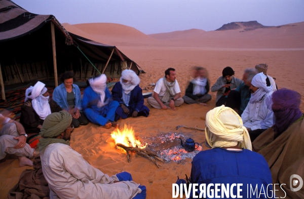 Sahara Algerien, Trek avec les Touaregs du Tassili n Ajjers