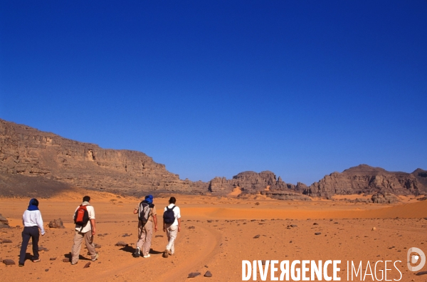 Sahara Algerien, Trek avec les Touaregs du Tassili n Ajjers