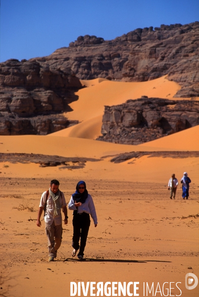 Sahara Algerien, Trek avec les Touaregs du Tassili n Ajjers