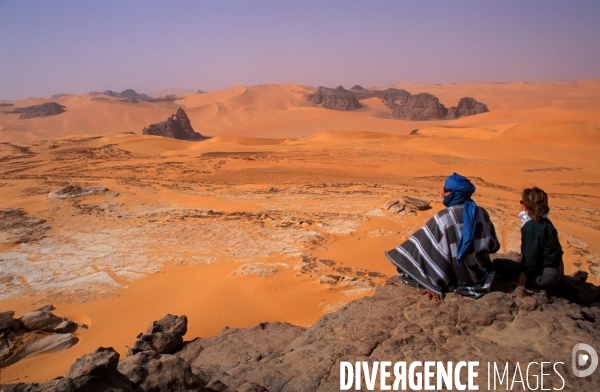 Sahara Algerien, Trek avec les Touaregs du Tassili n Ajjers