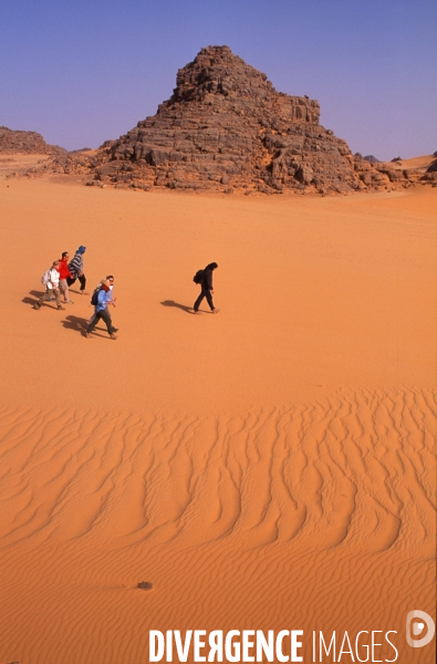 Sahara Algerien, Trek avec les Touaregs du Tassili n Ajjers