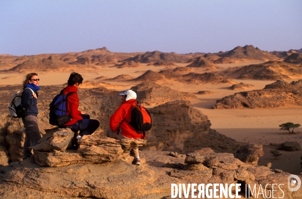 Sahara Algerien, Trek avec les Touaregs du Tassili n Ajjers