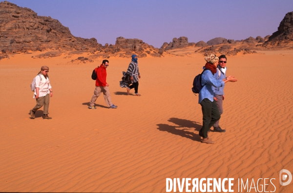 Sahara Algerien, Trek avec les Touaregs du Tassili n Ajjers
