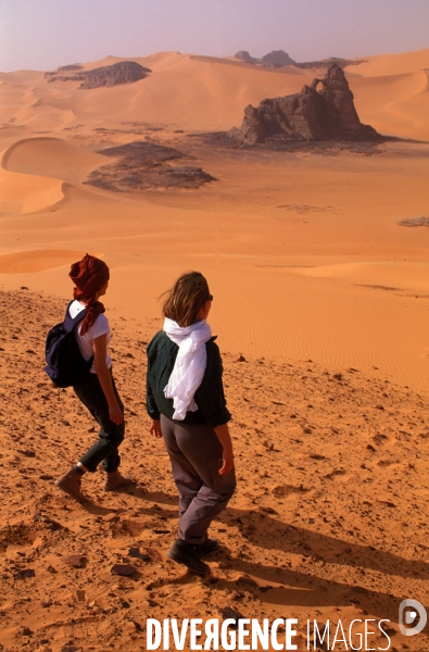 Sahara Algerien, Trek avec les Touaregs du Tassili n Ajjers