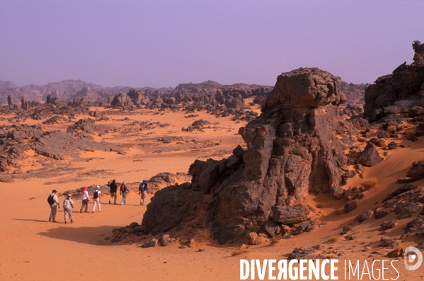 Sahara Algerien, Trek avec les Touaregs du Tassili n Ajjers