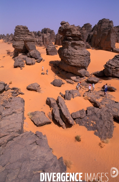 Sahara Algerien, Trek avec les Touaregs du Tassili n Ajjers