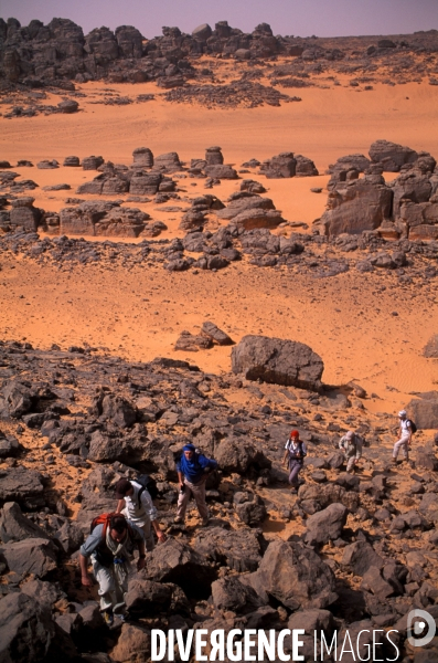 Sahara Algerien, Trek avec les Touaregs du Tassili n Ajjers