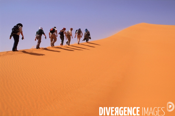 Sahara Algerien, Trek avec les Touaregs du Tassili n Ajjers