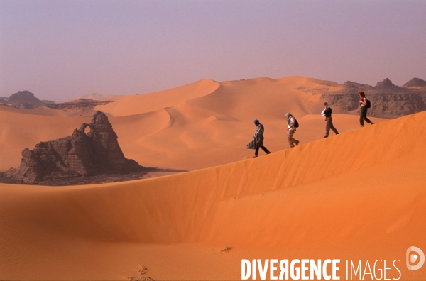 Sahara Algerien, Trek avec les Touaregs du Tassili n Ajjers