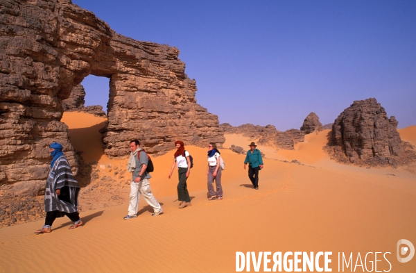 Sahara Algerien, Trek avec les Touaregs du Tassili n Ajjers