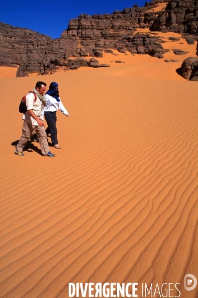 Sahara Algerien, Trek avec les Touaregs du Tassili n Ajjers