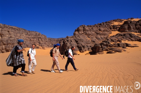 Sahara Algerien, Trek avec les Touaregs du Tassili n Ajjers