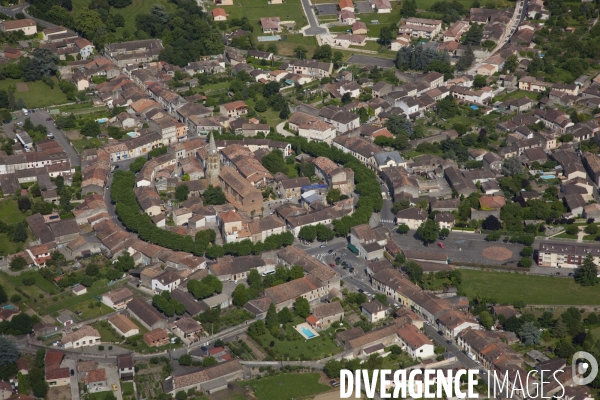 Vue aérienne de Haute-Garonne