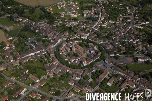 Vue aérienne de Haute-Garonne
