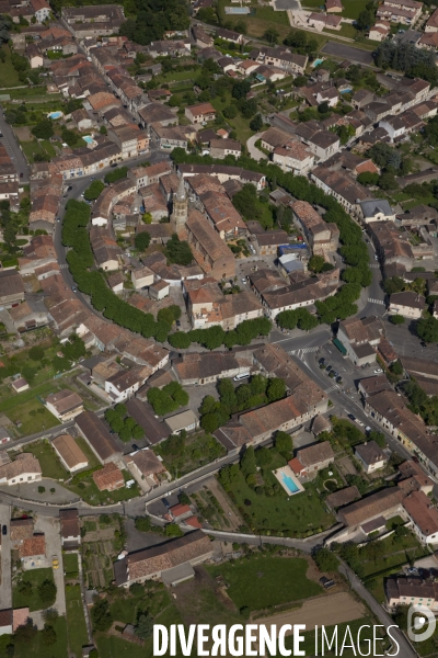 Vue aérienne de Haute-Garonne