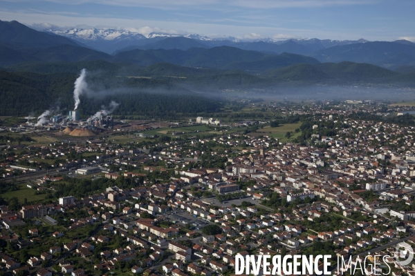Vue aérienne de Haute-Garonne