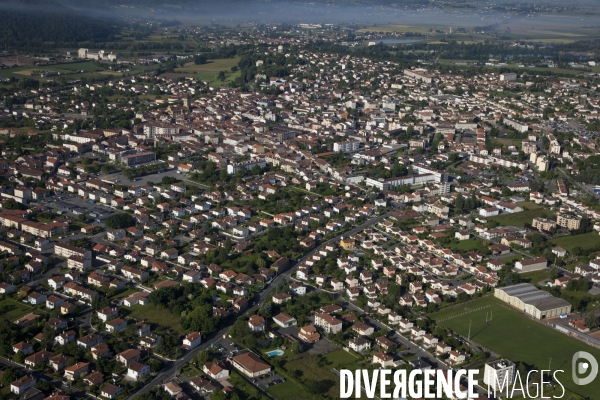 Vue aérienne de Haute-Garonne
