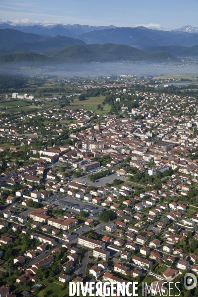 Vue aérienne de Haute-Garonne
