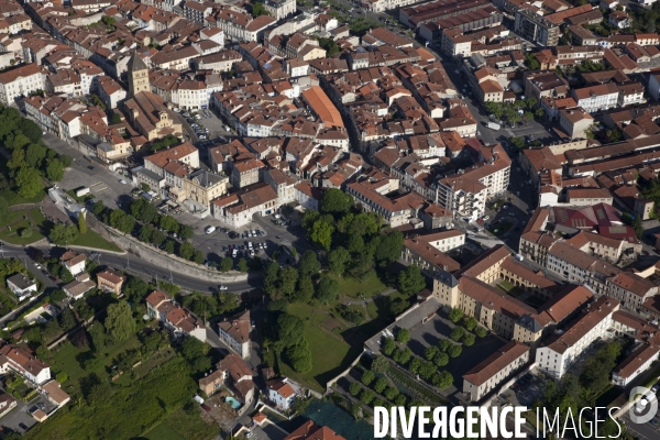 Vue aérienne de Haute-Garonne