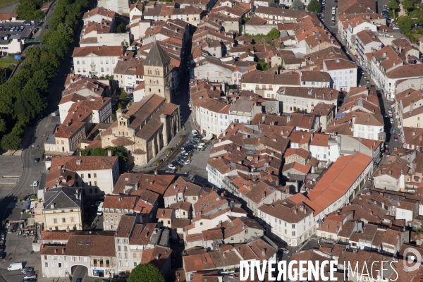 Vue aérienne de Haute-Garonne