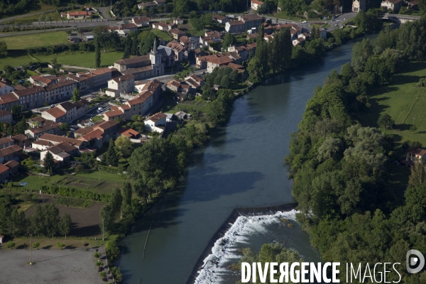 Vue aérienne de Haute-Garonne