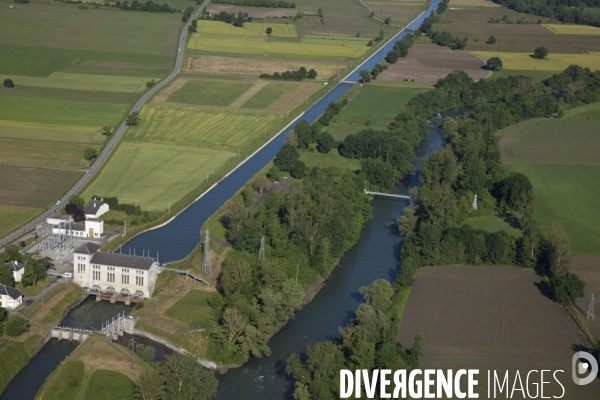 Vue aérienne de Haute-Garonne