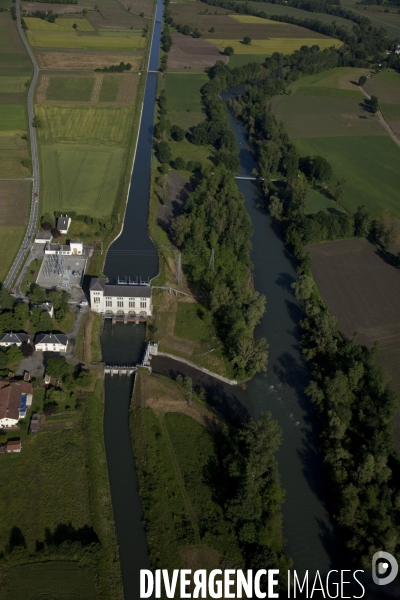 Vue aérienne de Haute-Garonne