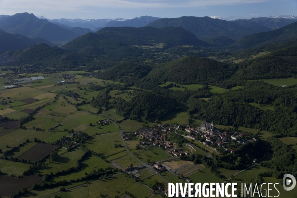 Vue aérienne de Haute-Garonne