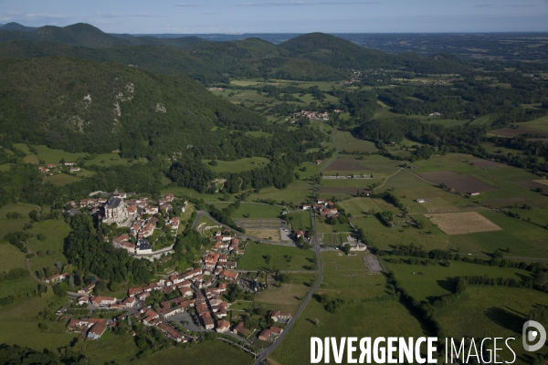 Vue aérienne de Haute-Garonne