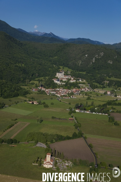 Vue aérienne de Haute-Garonne
