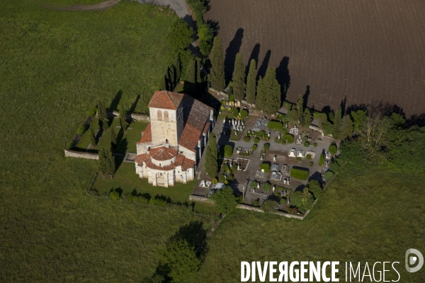 Vue aérienne de Haute-Garonne