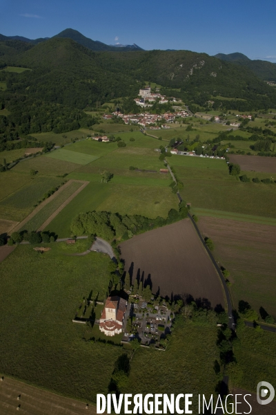 Vue aérienne de Haute-Garonne