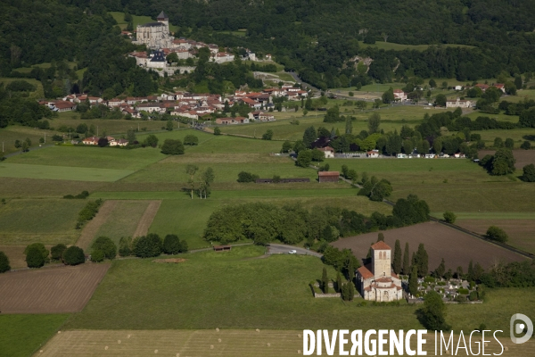 Vue aérienne de Haute-Garonne