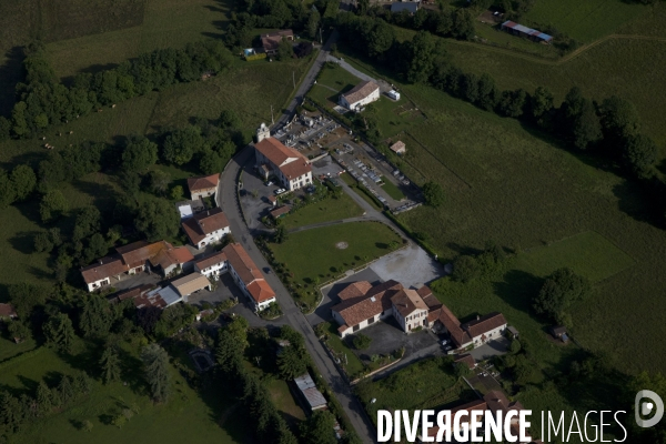Vue aérienne de Haute-Garonne