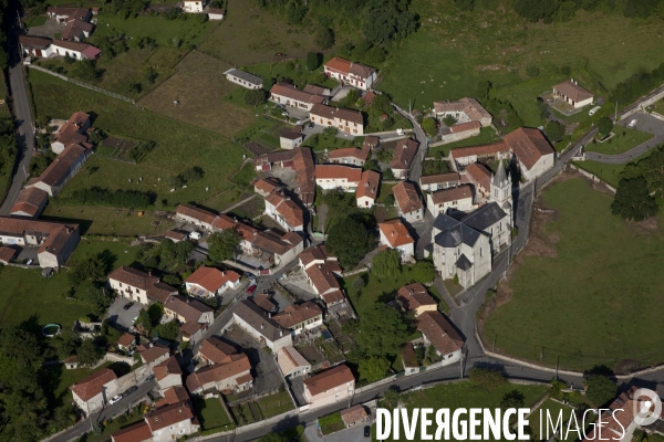 Vue aérienne de Haute-Garonne